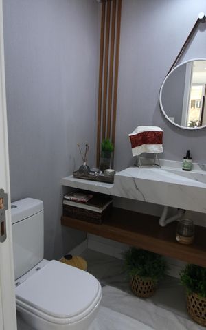 Apartamento para alugar com 225m², 4 quartos e 2 vagasLavabo