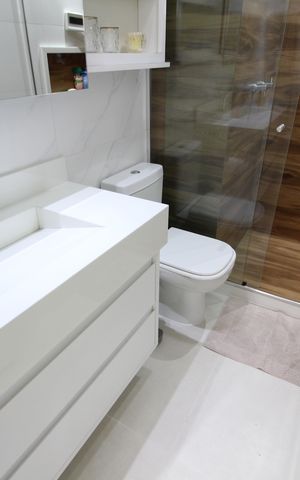 Apartamento para alugar com 225m², 4 quartos e 2 vagasBanheiro Social