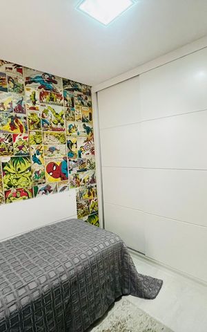 Apartamento à venda com 114m², 3 quartos e 2 vagas Apartamento à venda com 114m², 3 quartos e 2 vagasQuarto 2