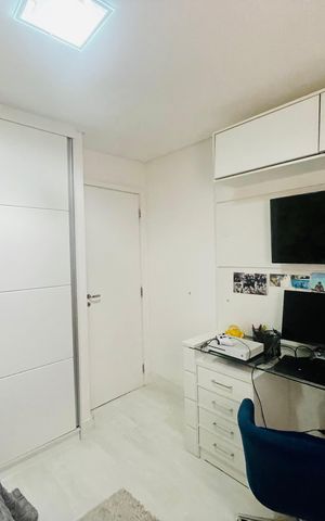Apartamento à venda com 114m², 3 quartos e 2 vagas Apartamento à venda com 114m², 3 quartos e 2 vagasQuarto 2