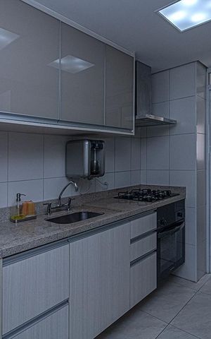 Apartamento à venda com 90m², 3 quartos e 2 vagas Apartamento à venda com 90m², 3 quartos e 2 vagasCozinha