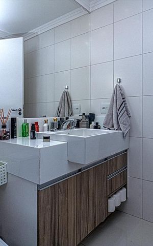 Apartamento à venda com 90m², 3 quartos e 2 vagas Apartamento à venda com 90m², 3 quartos e 2 vagasBanheiro da Suíte 2