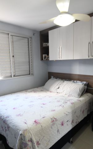 Apartamento à venda com 47m², 2 quartos e 1 vagaQuarto 2