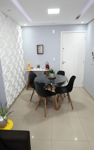 Apartamento à venda com 47m², 2 quartos e 1 vagaSala