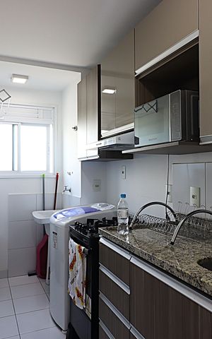 Apartamento à venda com 50m², 2 quartos e 1 vagaCozinha
