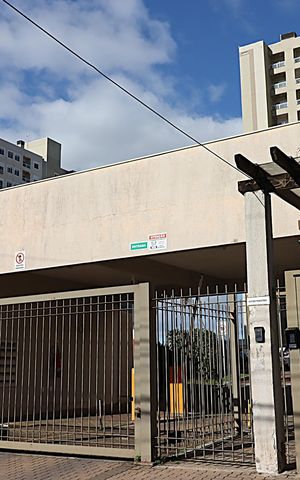 Apartamento à venda com 50m², 2 quartos e 1 vagaFachada e portaria
