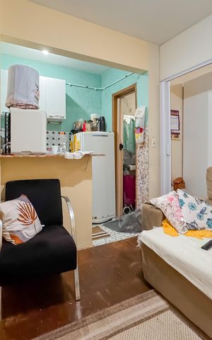 Studio à venda com 22m², 1 quarto e sem vaga Studio à venda com 22m², 1 quarto e sem vagaSala