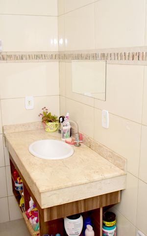 Casa para alugar com 183m², 3 quartos e 2 vagasBanheiro da Suíte