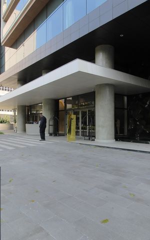 Studio para alugar com 53m², 1 quarto e 1 vagaFachada e Portaria
