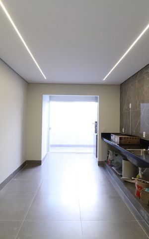 Casa de condomínio para alugar com 120m², 3 quartos e 2 vagasCozinha
