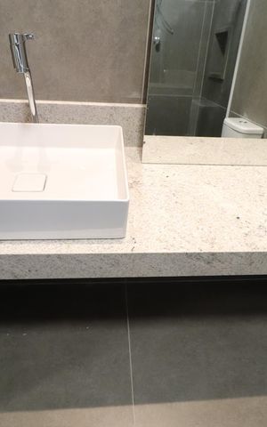 Casa de condomínio para alugar com 120m², 3 quartos e 2 vagasBanheiro da Suíte 3