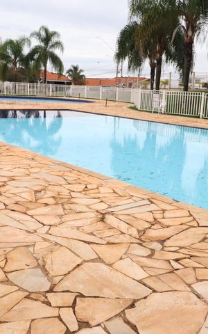 Casa de condomínio para alugar com 120m², 3 quartos e 2 vagasÁrea comum - Piscina