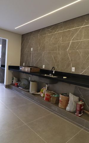 Casa de condomínio para alugar com 120m², 3 quartos e 2 vagasCozinha