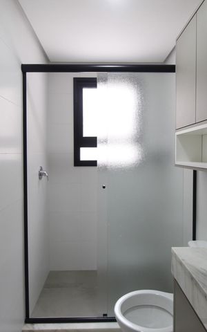 Apartamento à venda com 65m², 1 quarto e 1 vagaBanheiro