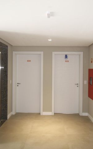 Apartamento à venda com 65m², 1 quarto e 1 vagaCorredor externo