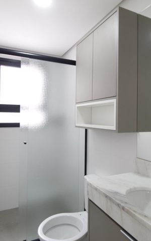 Apartamento à venda com 65m², 1 quarto e 1 vagaBanheiro