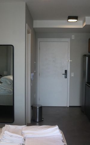 Studio para alugar com 28m², 1 quarto e sem vagaQuarto