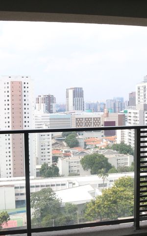 Studio para alugar com 28m², 1 quarto e sem vagaVaranda
