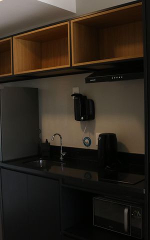 Studio para alugar com 28m², 1 quarto e sem vagaCozinha