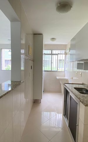 Apartamento à venda com 48m², 2 quartos e 1 vaga Apartamento à venda com 48m², 2 quartos e 1 vagaCozinha e Área de Serviço