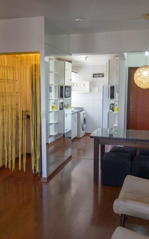 Apartamento para alugar com 45m², 1 quarto e sem vagaSala