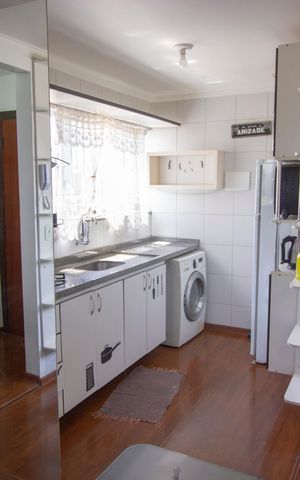 Apartamento para alugar com 45m², 1 quarto e sem vagaCozinha e Área de Serviço