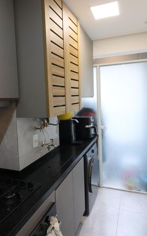 Apartamento à venda com 67m², 2 quartos e 1 vagaCozinha e Área de Serviço