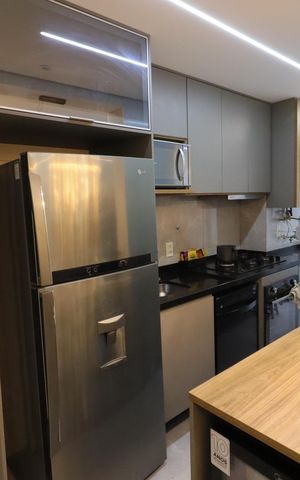 Apartamento à venda com 67m², 2 quartos e 1 vagaCozinha e Área de Serviço
