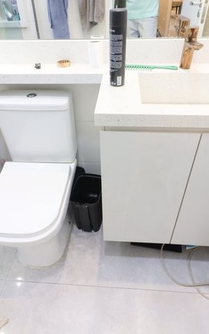 Apartamento à venda com 67m², 2 quartos e 1 vagaBanheiro da Suíte 1