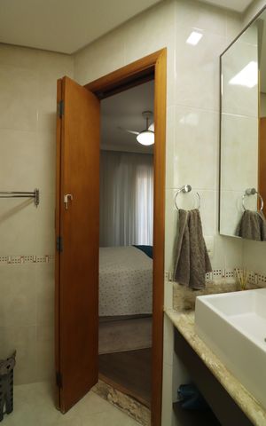 Apartamento à venda com 90m², 3 quartos e 2 vagasBanheiro Suíte 