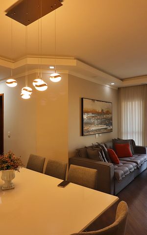 Apartamento à venda com 90m², 3 quartos e 2 vagasSala