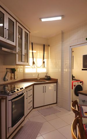Apartamento à venda com 90m², 3 quartos e 2 vagasCozinha
