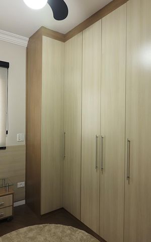 Apartamento à venda com 90m², 3 quartos e 2 vagasQuarto 2
