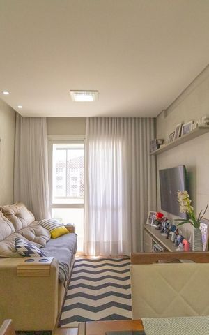 Apartamento à venda com 64m², 2 quartos e 1 vaga Apartamento à venda com 64m², 2 quartos e 1 vagaSala