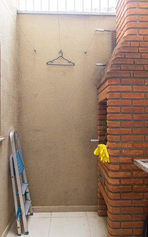 Casa de condomínio à venda com 120m², 3 quartos e 2 vagas Casa de condomínio à venda com 120m², 3 quartos e 2 vagasÁrea de Serviço - Churrasqueira
