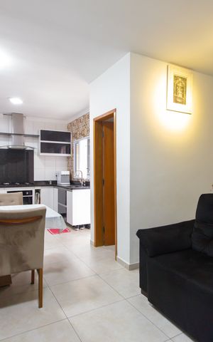 Casa de condomínio à venda com 120m², 3 quartos e 2 vagas Casa de condomínio à venda com 120m², 3 quartos e 2 vagasSala