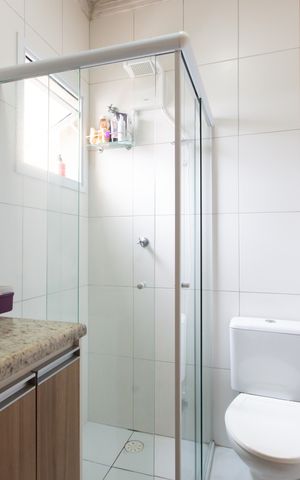 Casa de condomínio à venda com 120m², 3 quartos e 2 vagas Casa de condomínio à venda com 120m², 3 quartos e 2 vagasBanheiro da Suíte 3