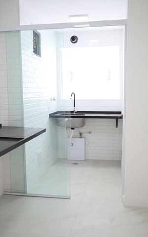 Apartamento à venda com 92m², 3 quartos e 2 vagasCozinha