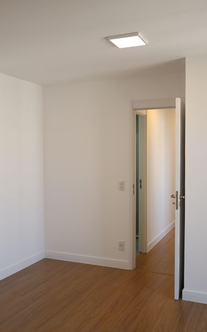 Apartamento à venda com 92m², 3 quartos e 2 vagasQuarto 3