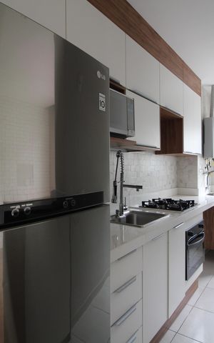 Apartamento à venda com 49m², 2 quartos e 1 vagaCozinha