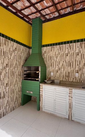 Casa de condomínio à venda com 150m², 3 quartos e 1 vaga Casa de condomínio à venda com 150m², 3 quartos e 1 vagaÁrea externa