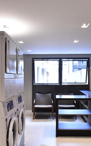 Studio para alugar com 28m², 1 quarto e sem vagaÁrea comum - Lavanderia
