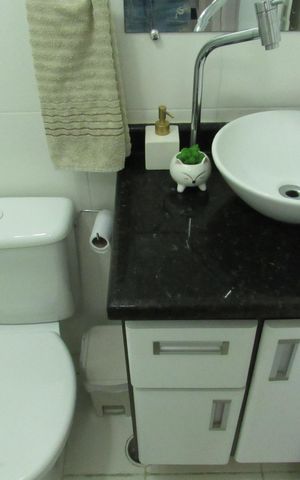 Apartamento à venda com 73m², 3 quartos e 1 vagaBanheiro Social
