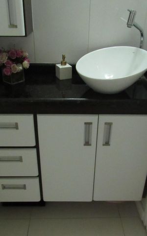 Apartamento à venda com 73m², 3 quartos e 1 vagaBanheiro da Suíte