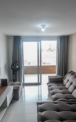 Apartamento para alugar com 63m², 2 quartos e 2 vagasSala