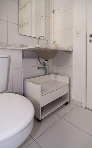 Studio à venda com 25m², 1 quarto e 1 vaga Studio à venda com 25m², 1 quarto e 1 vagaBanheiro