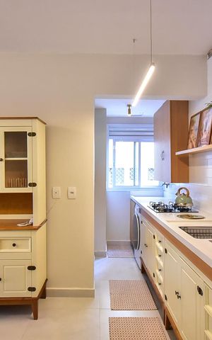 Apartamento para alugar com 65m², 2 quartos e 2 vagasCozinha