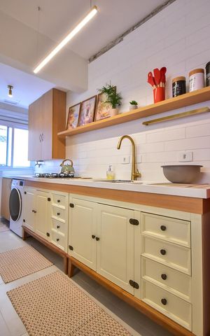 Apartamento para alugar com 65m², 2 quartos e 2 vagasCozinha