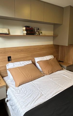 Apartamento à venda com 40m², 1 quarto e 1 vaga Apartamento à venda com 40m², 1 quarto e 1 vagaQuarto