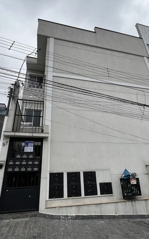 Studio à venda com 28m², 1 quarto e sem vagaFachada/Placa